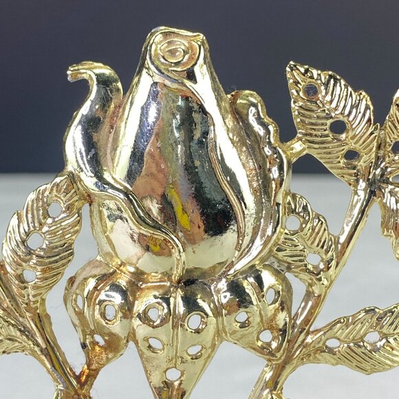 Vintage Torino Earring Holder Tree Rose Gold Tone - Picture 2 of 9